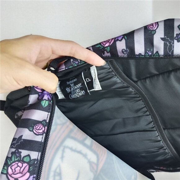 Nightmare Before Christmas Laptop School Backpack Licensed New - Picture 6 of 7